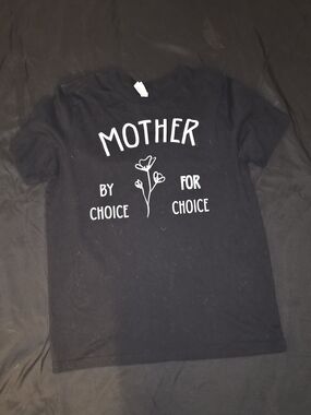 Mother By Choice For Choice Short Sleeve Tee - Black